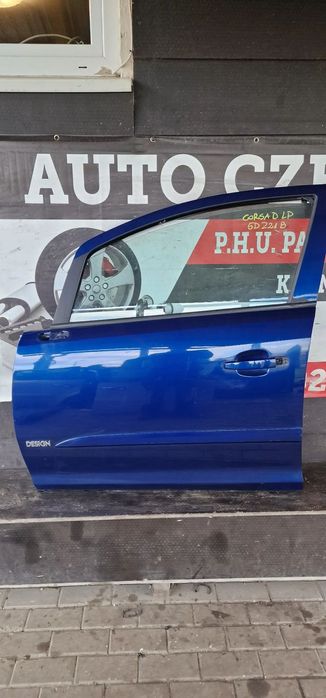 Drzwi LEWY PRZÓD OPEL Corsa D 5D Z21B