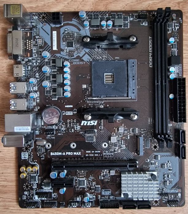 MSI B450M-A Pro Max AM4