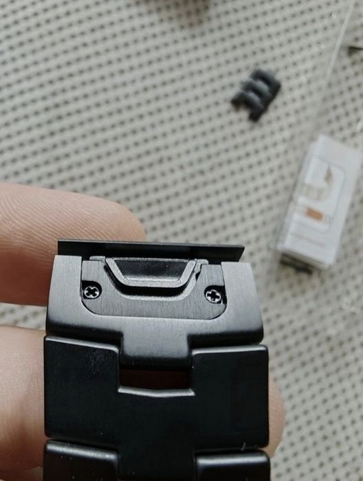 Bransoleta garmin 26 mm  mega jakość tytan czarny fenix 7x epix 51 f8