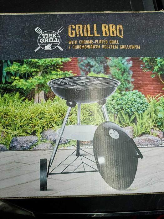 Grill ze stali nowy