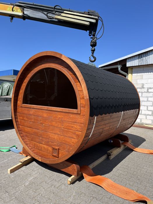 Sauna Ogrodowa 290 cm z Przedsionkiem