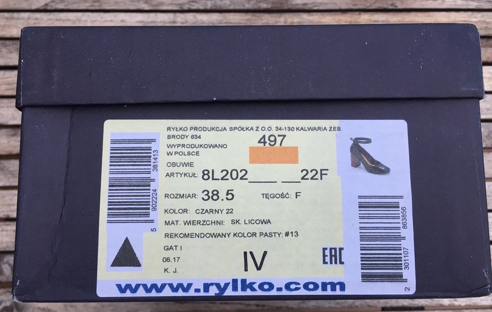 Buty damskie Ryłko - 38.5