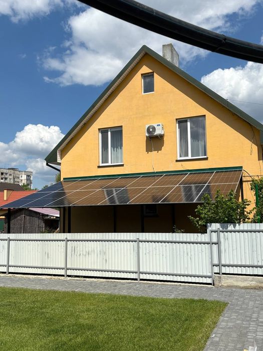 Сонячна станція, панелі монтаж під ключ deye longi risen jinko lifepo4