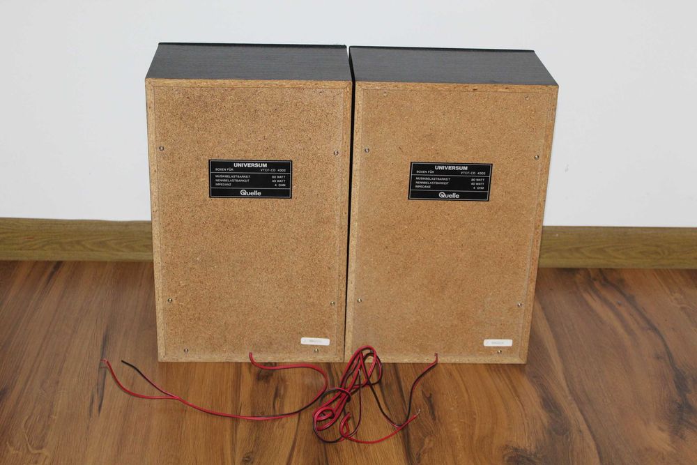 UNIVERSUM Kolumny głośniki 2 way bass reflex Wysyłka