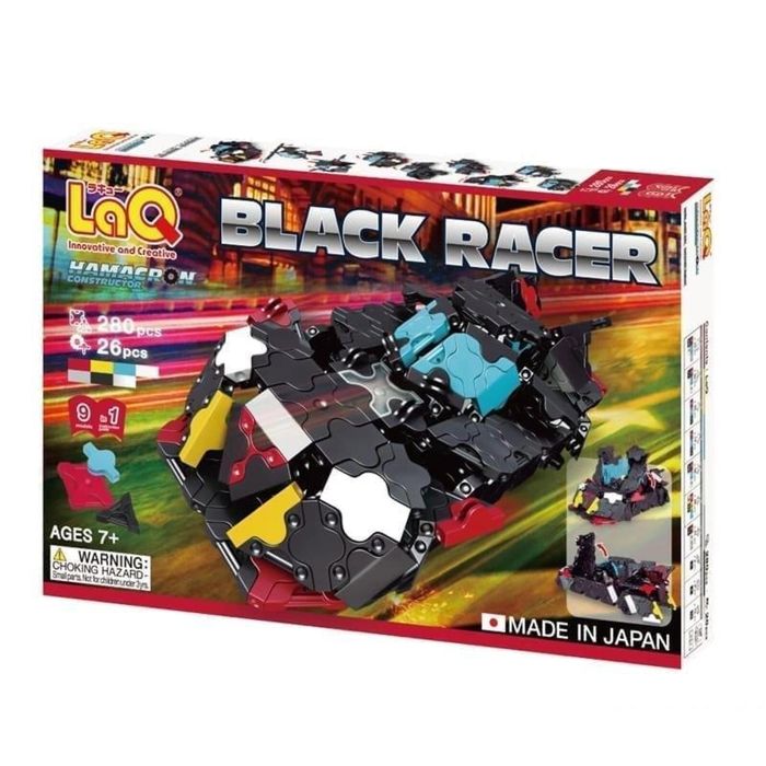 Klocki edukacyjne Black Racer pudełko,162x247 mm