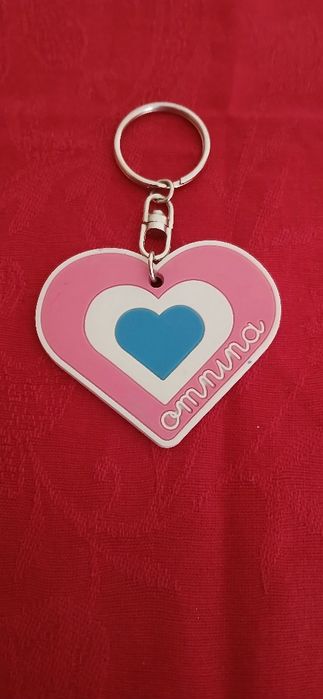 Porta-chaves coração
