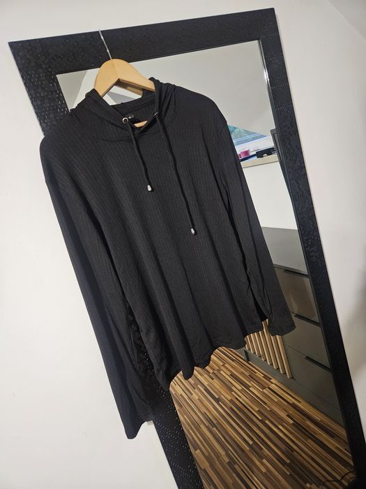 Bluza prazkowana oversize fitness