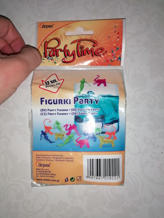 Zwierzątka na szklanki ozdoby nowe