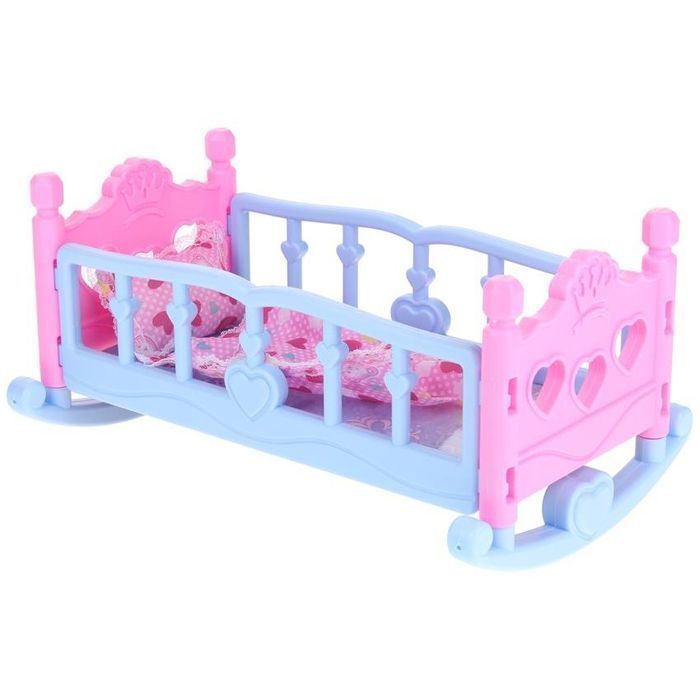 Łóżeczko Kołyska 2w1 dla Lalek Pościel Poduszka
