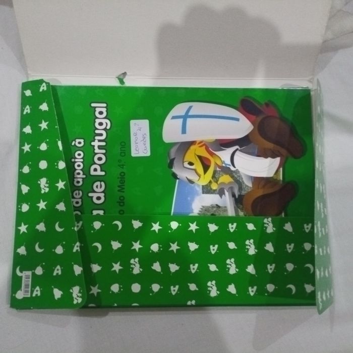 Capa e fichas do 4 ano