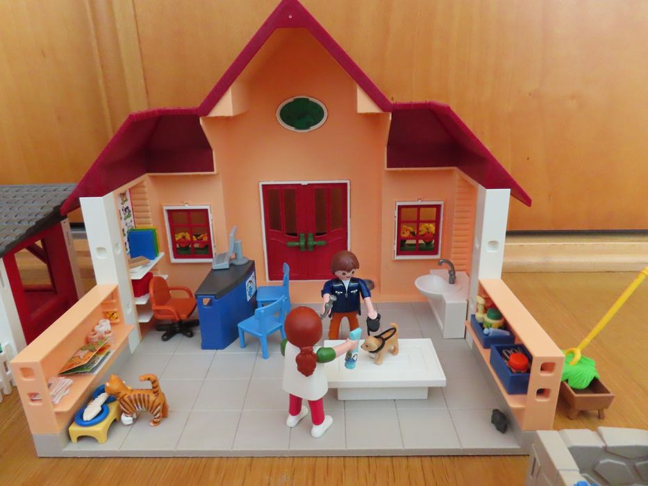 Hospital veterinário da playmobil