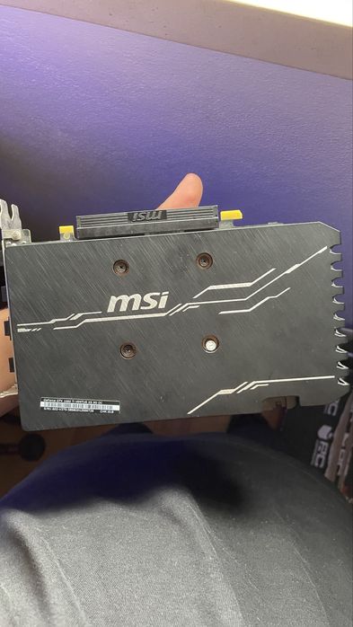 Placa grafica MSI ventus oc GTX 1660ti 6gb Gddr6