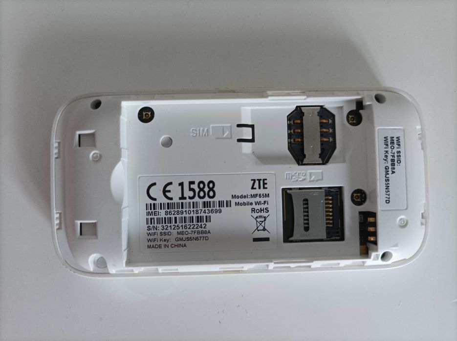 Router hotspot ZTE MF65M