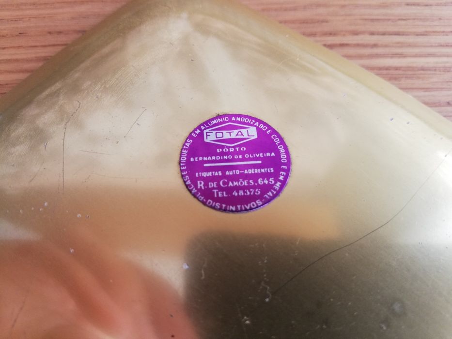 Cinzeiro antigo CNP - Companhia Nacional de Pneus (Porto) - RARÍSSIMO!