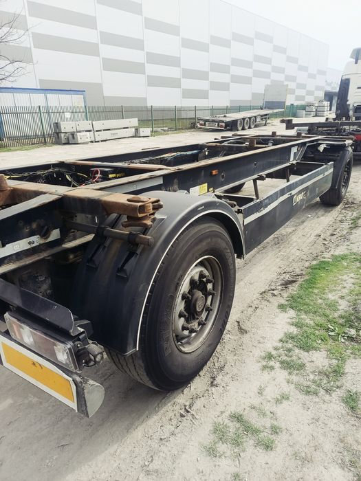 Przyczepa Krone AZ do bel  balotów  siana sztywna  lekka duże koła  lekka