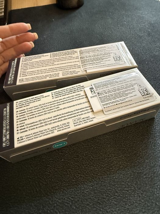 Контактні лінзи -5.25. Acuvue Oasys 1-Day with Hydraluxe