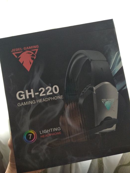 Игровая гарнитура наушники для компьютера