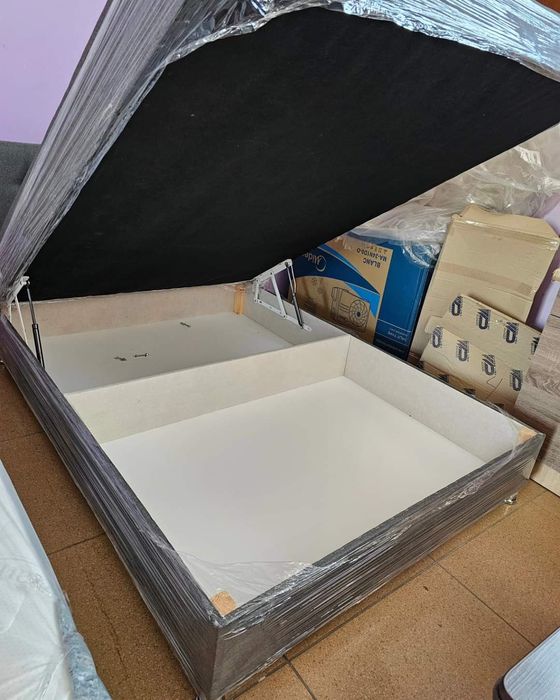 Акция! Мягкая двуспальная кровать 140 со встроенным матрасом в Днепре!