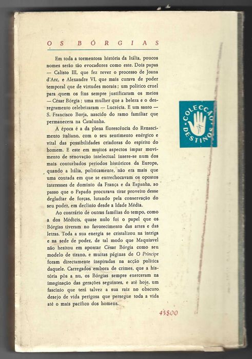 Os Bórgias de J. Lucas-Dubreton