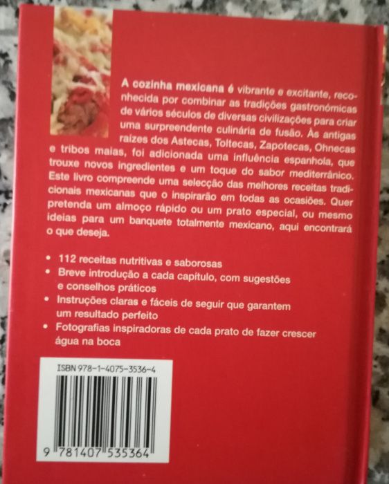 Livros receitas "Cozinha País a País"