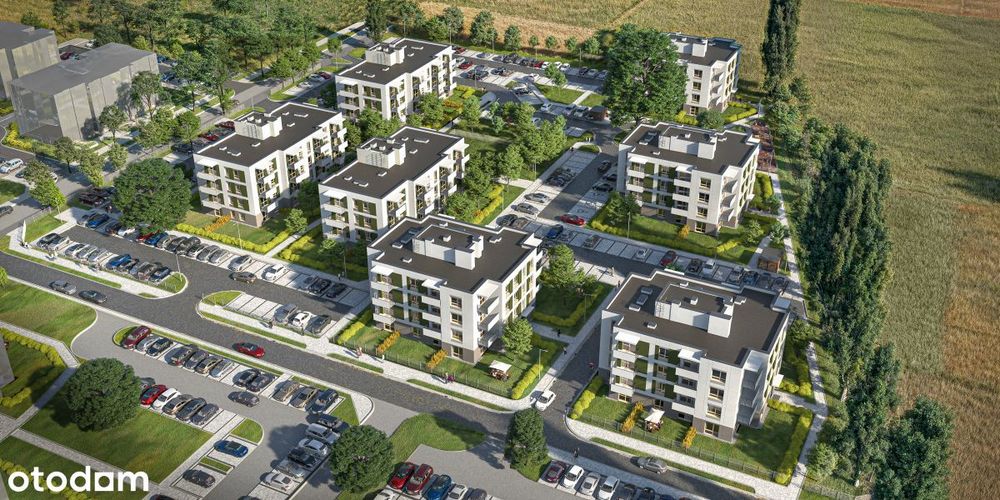 3-pokojowe mieszkanie 62m2 + ogródek Bez Prowizji