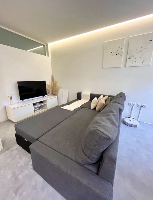 Sofa cama com arrumo ikea
