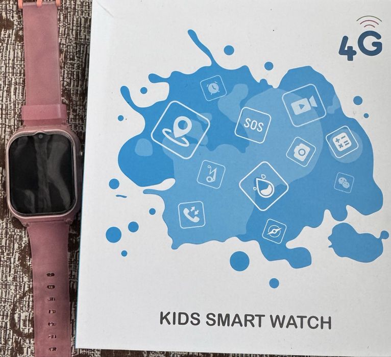 Дитячий смарт годинник Lemfo K26 з GPS, відеодзвінком