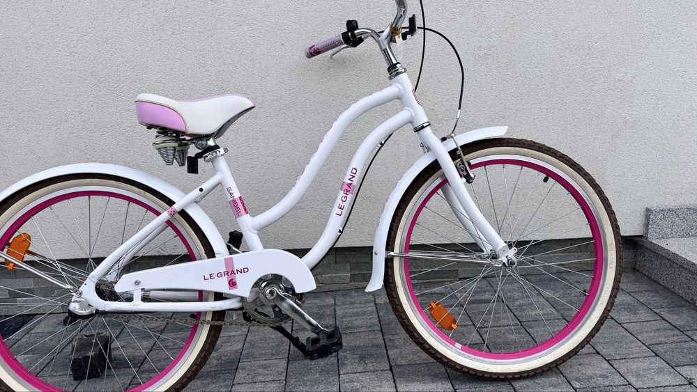 Super stan Rower Legrand koła 24” dla dziewczynki ok 6-9 lat