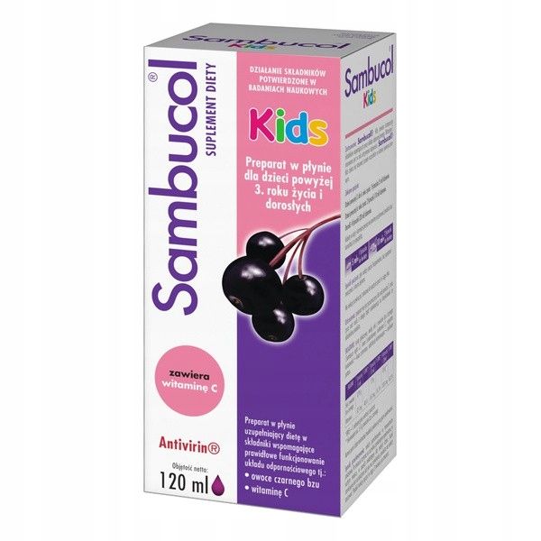 sambucol kids płyn 120 ml