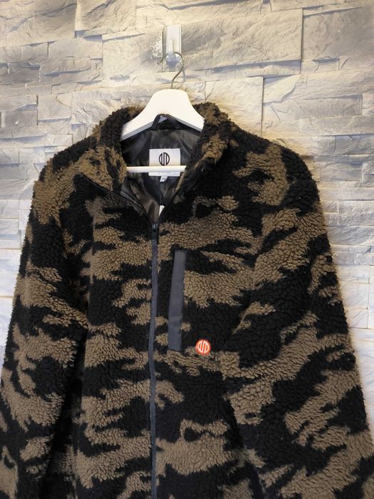 Bluza Polarowa Nordam Rozpinana Kurtka Camo