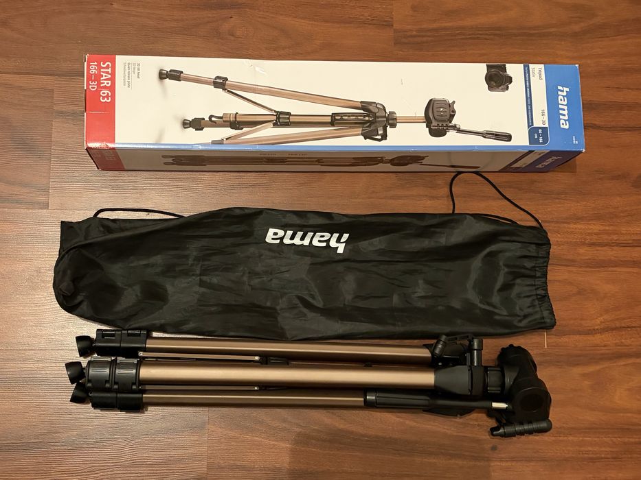 Tripé Hama Star 63 - como novo