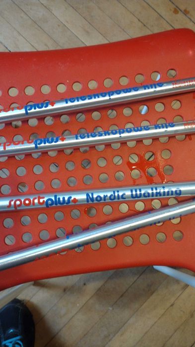 Kije teleskopowe do nordic walking z aluminium