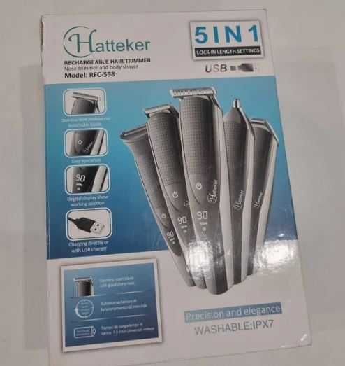 Nowa maszynka do włosów trymer do brody Hatteker