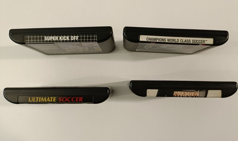 Zestaw gier Mega Drive - 4 tytuły