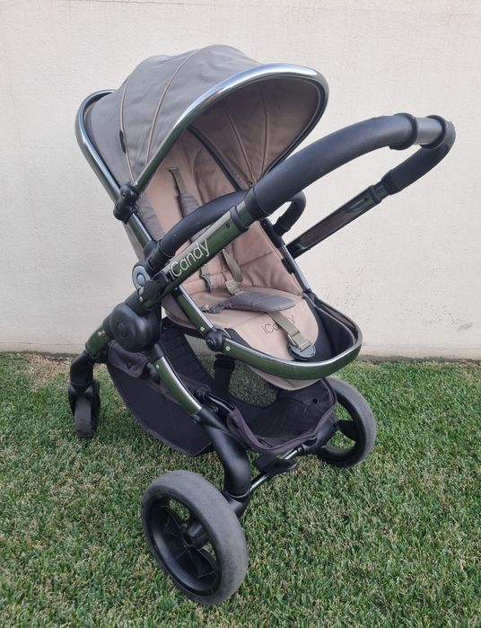 Icandy Peach carrinho bebé alcofa