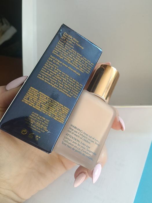 Nowy podkład puder fluid Estee lauder double west 1 w 2