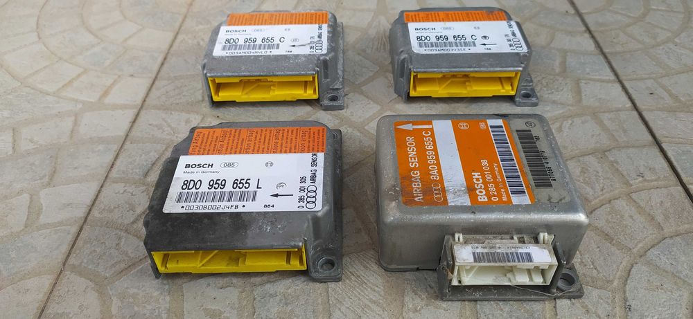 Centralinas Airbag Originais BOSCH Audi A4 B5 A3 8L A6 C5