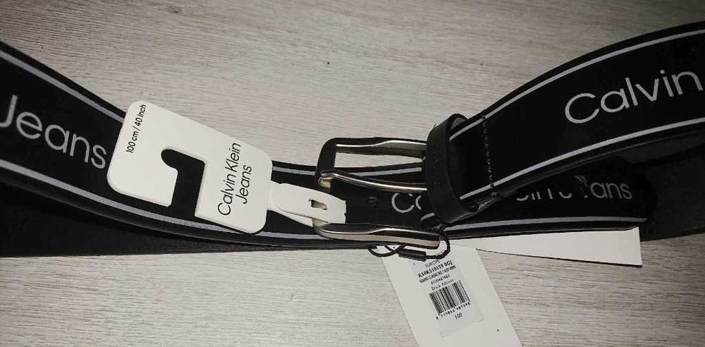 Pasek Calvin Klein Jeans - Round Classic r.100cm