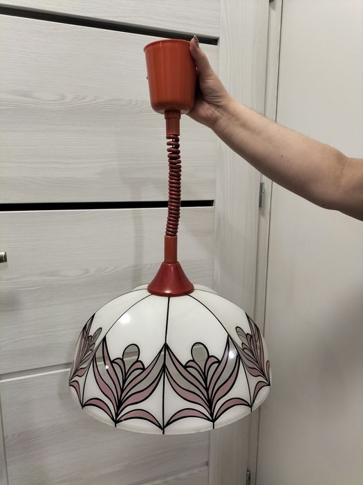 Lampa wisząca PRL