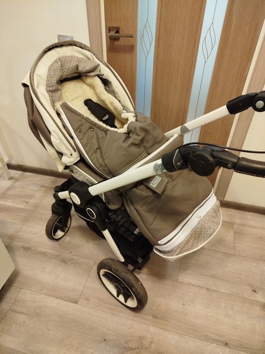 Утеплена Реверсивна Дитяча Коляска 2 в 1 Дитяча Коляска Teutonia 2в1