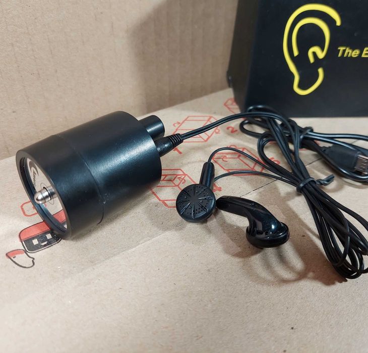 Портативний HM - мікрофон звукопідсилювач - щоб слухати через стіну