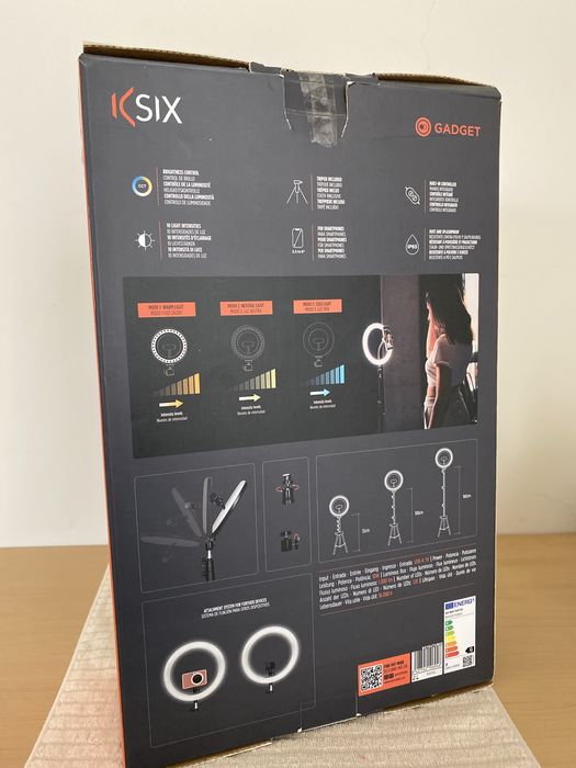 Ring Light com tripé