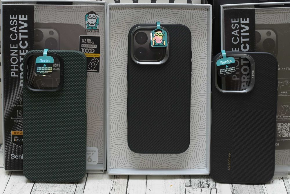 Преміум чохол чехол кевлар Benks 15 16 17 pro max оригинал pitaka