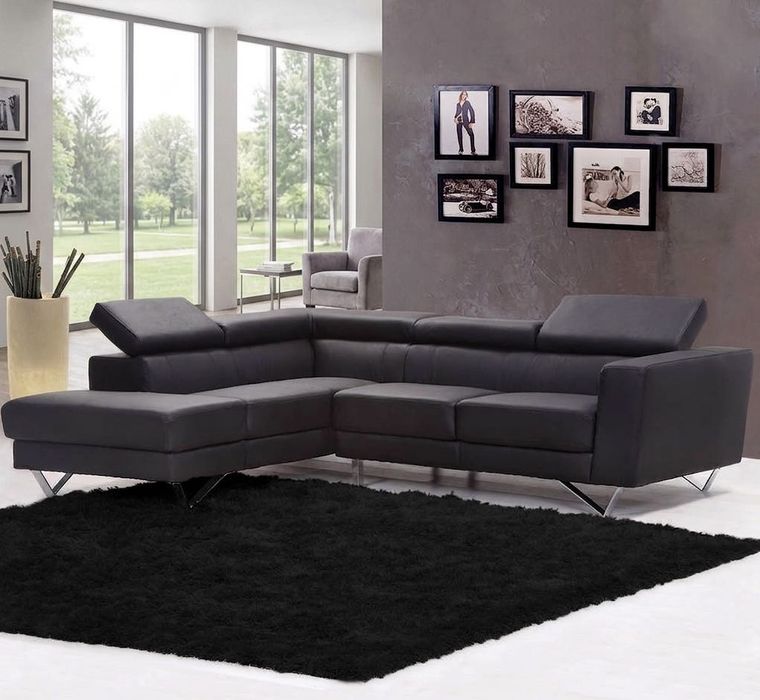 Gęsty Dywan Villago Shaggy 200x250 cm BlackSky Czarny – Nowy Miękki Pluszowy Puszysty. Długie Włosie, Ciepły Dywan 2x2.5m. Wyjątkowa Miękkość