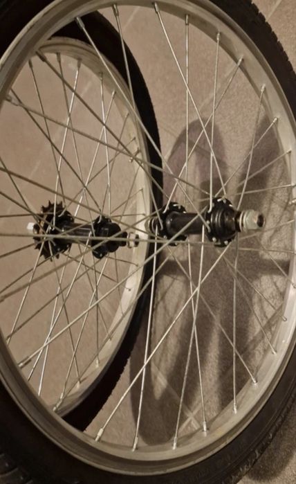 bmx  rodas completas eixo 10mm