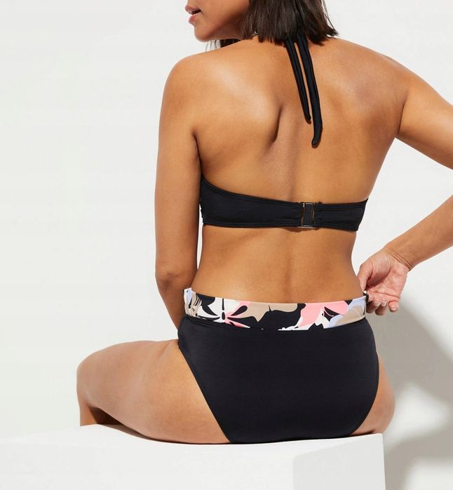 B.P.C bikini wiązane w kwiaty z figami ^36