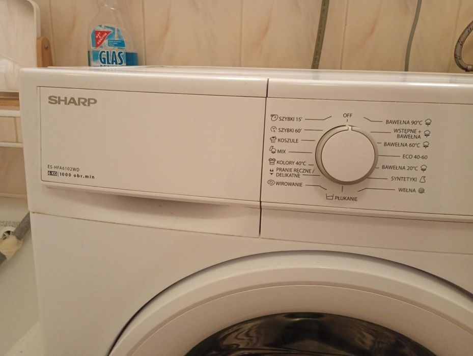 Pralka SHARP ES-HAF6102WD 6kg