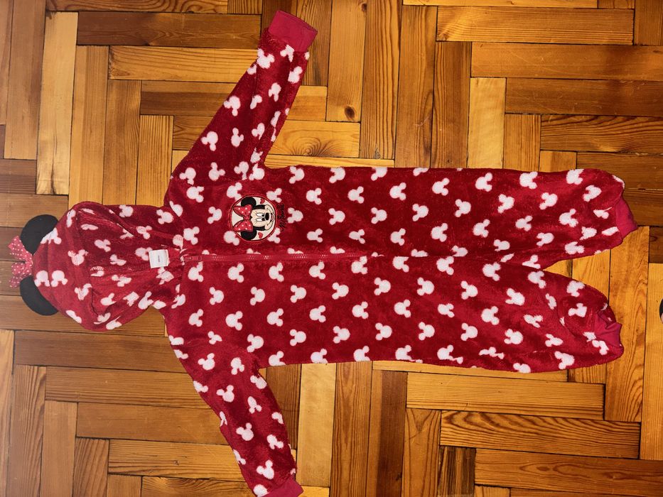 Тепла піжамка,флісовий ромпер