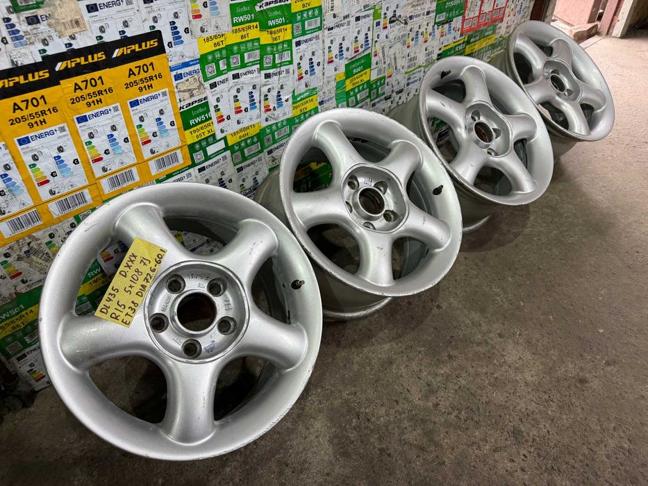 DL435 Диски легкосплавні r15 5/108 7j et38 Сітроен Пежо Рено Форд
