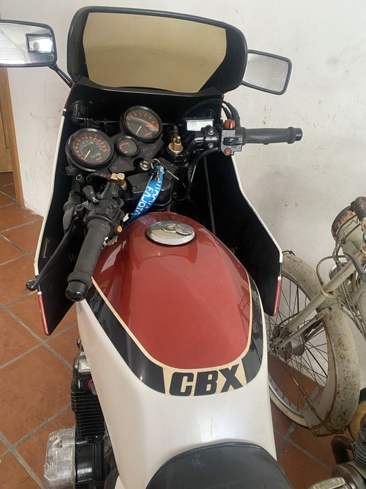 Cbx 550 F2 Honda 1984 branco perola